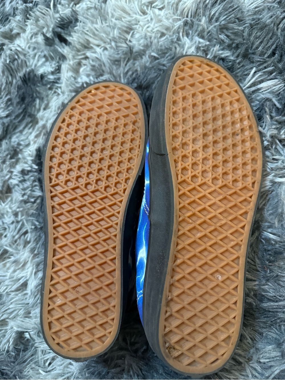 Vans Blue Lightning Shoes 8.5M/10W - Picture 4 of 4